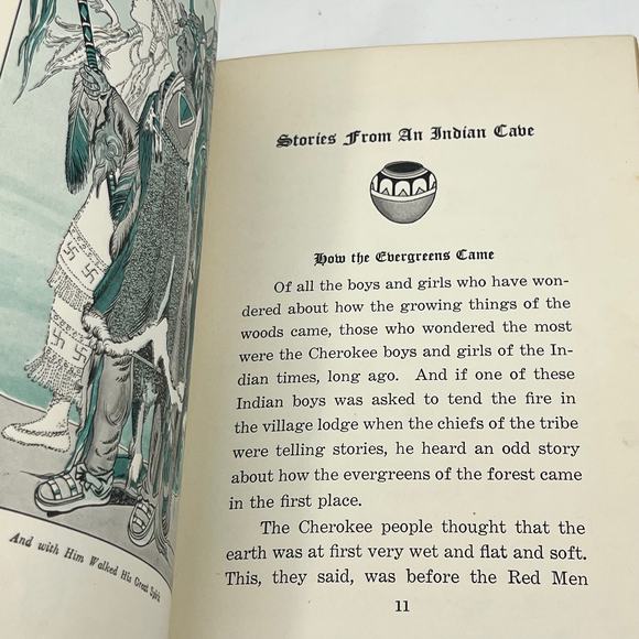 Stories From an Indian Cave Carolyn Sherwin Bailey 1939 Illustrated FREESHIPPING - Picture 8 of 9